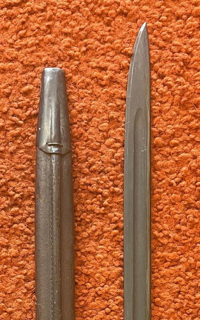 WW 2 Australian Bayonet With Scabbard 1943 Dated