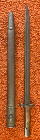 WW 2 Australian Bayonet With Scabbard 1943 Dated - 2 of 11