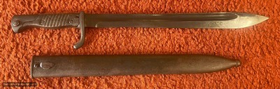 German Butcher Bayonet For The Mauser 98 Rifle Or Carbine