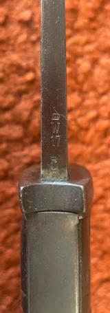German Butcher Bayonet For The Mauser 98 Rifle Or Carbine - 3 of 14