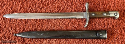 1927 Finnish Mosin Nagant Bayonet And Scabbard