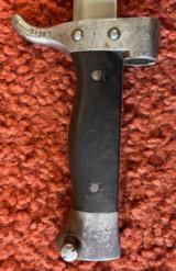 French Berthier Carbine Bayonet With Matching Serial # Scabbard - 4 of 12