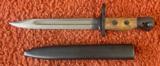 British Jungle Carbine Bayonet With Scabbard - 1 of 7