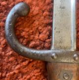 1874 French Gras or Chassepot Bayonet And Matching Scabbard - 4 of 10