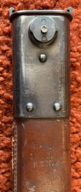 U.S. Springfield Bayonet And Scabbard Dated 1910 - 4 of 12