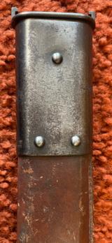 U.S. Springfield Bayonet And Scabbard Dated 1910 - 6 of 12