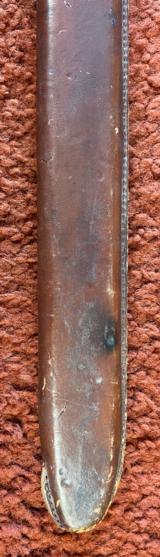 U.S. Springfield Bayonet And Scabbard Dated 1910 - 7 of 12