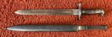 U.S. Krag Rifle Bayonet With Scabbard Dated 1899