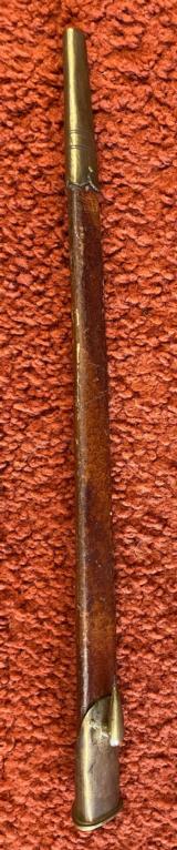 1853 Enfield Brown Leather Bayonet Scabbard No Bayonet Is Included. - 1 of 4