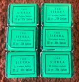 Sierra Bullets for reloading 22 Caliber .224 Spitzer 55 Grain - 2 of 2