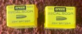 2 Boxes Speer 22 Caliber .224 Spitzer Bullets - 2 of 2