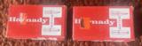 2 boxes of Hornady 30 caliber 100 grain short jacket bullets total count 200