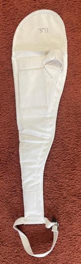 ReproductionM1 A1 Folding Stock Carbine Snow Camo. Scabbard