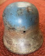 WW 1 German Painted Helmet - 3 of 5