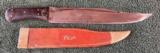 Large Bowie knife by George Beardshaw of Sheffield,England