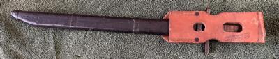 Late War Type 30 Japanese Bayonet With Scabbard And Frog - Image 4 of 11