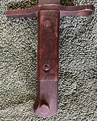 Late War Type 30 Japanese Bayonet With Scabbard And Frog - Image 9 of 11