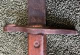 Late War Type 30 Japanese Bayonet With Scabbard And Frog - Image 6 of 11