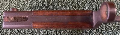 Late War Type 30 Japanese Bayonet With Scabbard And Frog - Image 10 of 11