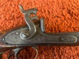 Van Wart Son & Co. English Percussion Double Barrel Shotgun With Solid Silver Mounts - Image 23 of 24