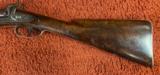 Van Wart Son & Co. English Percussion Double Barrel Shotgun With Solid Silver Mounts - Image 8 of 24