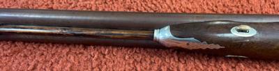 Van Wart Son & Co. English Percussion Double Barrel Shotgun With Solid Silver Mounts - Image 14 of 24
