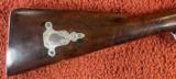 Van Wart Son & Co. English Percussion Double Barrel Shotgun With Solid Silver Mounts - Image 3 of 24
