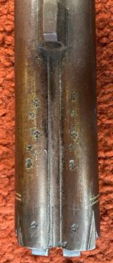Van Wart Son & Co. English Percussion Double Barrel Shotgun With Solid Silver Mounts - Image 22 of 24