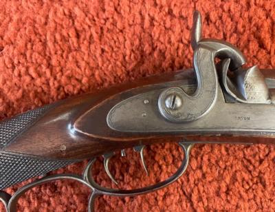 Tryon Extra Heavy Barrel .68 Caliber Percussion Rifle From the Jim Dresslar Museum Collection - Image 5 of 22