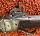 Iron Mounted Sharps 1853 Sporting Rifle .36 Cal.. With Saddle Ring On Lower Tang. - Image 12 of 21