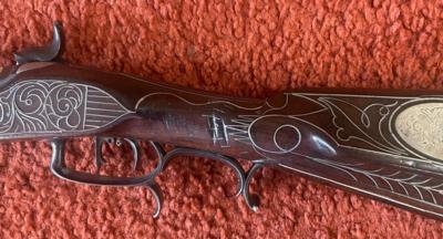 Carlos Gove Single Shot Percussion Rifle - Image 6 of 24