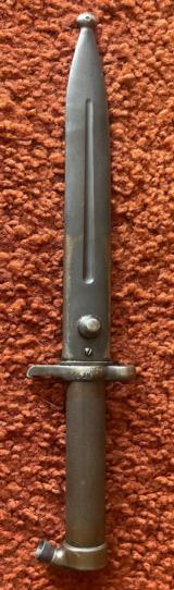 Swedish Mauser Model 1896 Bayonet With Scabbard - 2 of 7