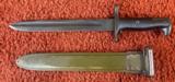 U.S. Garand Bayonet and Scabbard by U.S. Fork and Hoe and dated 1942 - Image 3 of 9