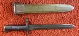 U.S. Garand Bayonet and Scabbard by U.S. Fork and Hoe and dated 1942 - Image 4 of 9