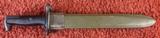 U.S. Garand Bayonet and Scabbard by U.S. Fork and Hoe and dated 1942