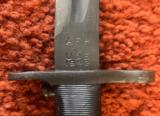 U.S. Garand Bayonet and Scabbard by U.S. Fork and Hoe and dated 1942 - Image 6 of 9
