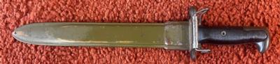 U.S. Garand Bayonet and Scabbard by U.S. Fork and Hoe and dated 1942 - Image 2 of 9