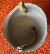 Original WW 2 M1 Fire Rescue Navy Helmet With Liner - Image 6 of 13