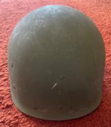 Original WW 2 M1 Fire Rescue Navy Helmet With Liner - Image 9 of 13