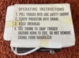 Rare Military USAF Pilot Gyro Jet Survival Signal Flare Pen Kit Vietnam - Image 2 of 10
