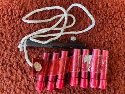 Rare Military USAF Pilot Gyro Jet Survival Signal Flare Pen Kit Vietnam - Image 5 of 10