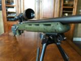 Weatherby .223 H-Bar with Green Varmint Stock - 1 of 15