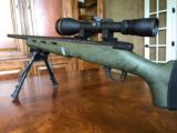 Weatherby .223 H-Bar with Green Varmint Stock - 6 of 15