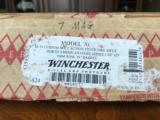 WINCHESTER NORTH AMERICAN GAME SERIES 1 OF 125 - "FEATHERWEIGHT" 7MM WSM - 300 WSM - 270 WSM - 25 of 25