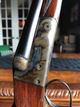 *****SOLD*****BELIGIAN MADE MASQUELLIER LEIGE - .410 - EJECTORS - TINY FRAME 1 1/4" WIDE - SIDE CLIPS - BOXLOCK - 16 of 25