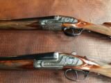 *****SOLD*****Armes De Chasse (by AYA) - SIDELOCK MATCHED PAIR - 28/410 SXS guns - sequential serial numbers - WOW! - 17 of 25