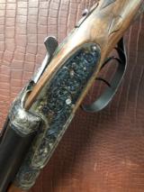 *****SOLD*****Celta Borchers 28GA - SLE - 25 1/4” barrels - SIDELOCK with SIDECLIPS - DT - Grouse and Quail Gun - Wood is flawless! - 22 of 25