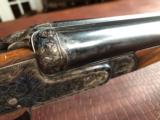 *****SOLD*****Celta Borchers 28GA - SLE - 25 1/4” barrels - SIDELOCK with SIDECLIPS - DT - Grouse and Quail Gun - Wood is flawless! - 16 of 25