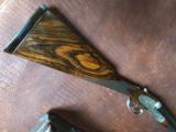 Piotti Lunik - 28 Gauge - Engraved by Creative Art’s - Splinter Forend - Cocking Indicators - 27” Barrels - Leather Pad - 3 of 23