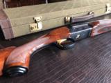 *SOLD*Winchester Model 23 Classic - .410 - 3” - 26” Barrels - M/F Chokes - 14 9/16 X 1 5/16 X 2 3/8 - 6 lbs. 4 ozs. - Winchester Classis Case & Keys
- 18 of 25
